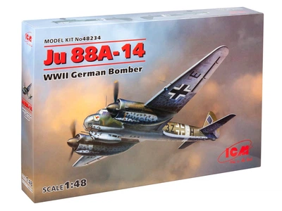Бомбардувальник Junkers Ju 88A-14 ICM (48234)