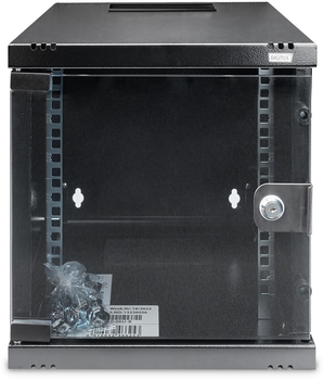 Шафа підвісна серверна Digitus Wall Mounting Cabinet 10" 6U 312x300 RAL 9005 (DN-10-06U-B)