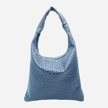 Сумка хобо женская с натуральной кожи большая ARTiS Bags 1787 4813-9343 Синяя (6501098319)