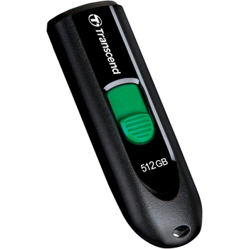 Флешка USB 3.2 512Gb Transcend JetFlash 790C Black (TS512GJF790C)