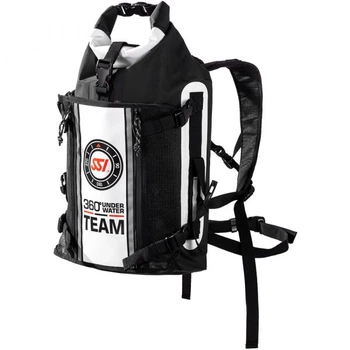 Рюкзак водонепроникний SSI Backpak чорно-білий (474500.BK)