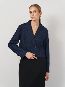 Куртка жіноча Zara 6147/304 XS Темно-Синя (06147030407011)