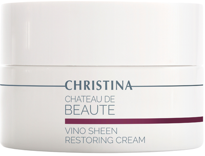 Krem do twarzy Christina Chateau de Beaute Vino Sheen Restoring rewitalizujący 50 ml (7290100364888)