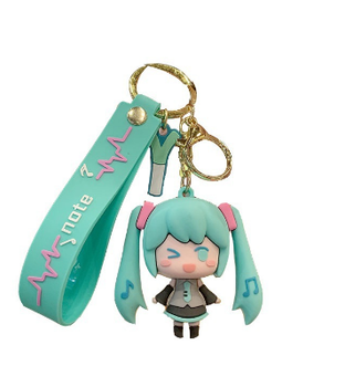 Брелок-фігурка Міку Хацунє Miku Hatsune вокалоїд аніме Korni (SVS)