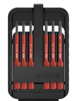 Набір біт 6 штук TORX® slimBit electric Wiha 43154