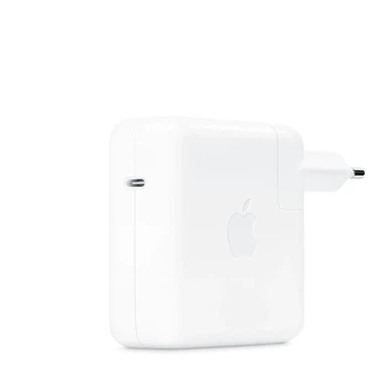 Зарядное устройство для макбука 67W USB-C Power Adapter (MKU63) для MacBook Air/Pro, быстрое сетевое зарядное, адаптер питания White Original (ARM76384)