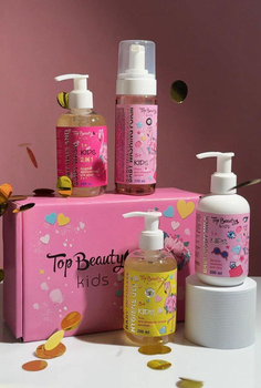 Набір дитячий косметичний 4 товари в коробці Top Beauty