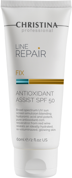 Лосьйон для обличчя Christina Line Repair Fix Antioxidant Assist SPF 50 антиоксидантний 60 мл (7290100368893)