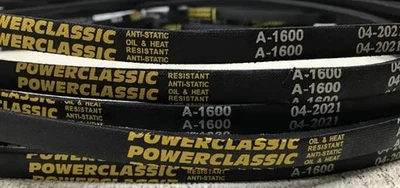 Ремень клиновой а 1600 PowerClassic Китай приводной 13а 1600 рабочий контур шкив 13х8 трапеция бюджетный резиновые ремни