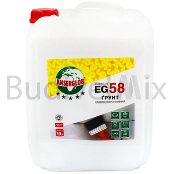 Ґрунтовка глибокого проникнення Anserglob EG 58 10 л