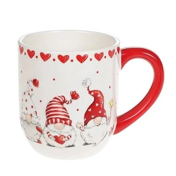 Чашка керамическая Flora Гномы 0,55л. 32060