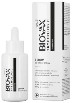 Serum do skóry głowy Biovax Trychologic dla włosów siwiejących 50 ml (5900116092652)