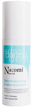 Увлажняющий тонер для сухой и чувствительной кожи - Nacomi Dermo Daily Moisturizing & Balancing Toner 100ml (1257723-10698819)