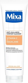 Очищающий гель с витамином С и скваланом против тусклости кожи лица - Mixa Sensitive Skin Expert Anti-dullness Cleanser 150ml (1208497-930819837-2)