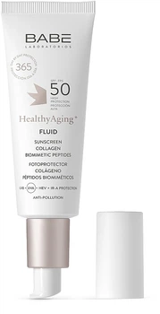 Солнцезащитный флюид SPF 50 с коллагеном и пептидами - Babe Laboratorios Healthy Aging Anti-Age 40ml (1170843-1562558-2)