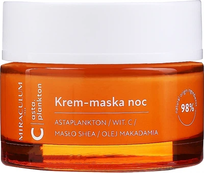 Ночная крем-маска для лица - Miraculum Asta.Plankton C Night Cream Mask 50ml (50ml) (1247566-1043219910-2)