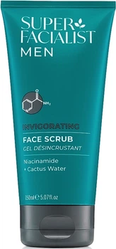 Скраб для обличчя "Пружність та зволоження" для чоловіків - Super Facialist For Men Invigorating Face Scrub 150ml (1154864-996924751-2)