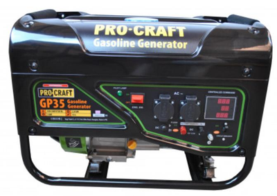 Генератор бензиновий ProCraft GP35 UNIVERSAL (3 кВт, 220В, компактний)