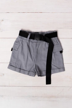 Шорти для дівчинки NoBrand 98 Сірий (p-11179-120805)