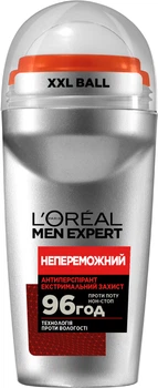 Кульковий Дезодорант-Антиперспірант L'Oréal Paris Men Expert Непереможний для чоловіків 50 мл (3600523594160)