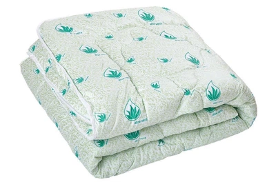 Ковдра зимова Vital Textile Алое Вера 180x220 см Зелений (2223)