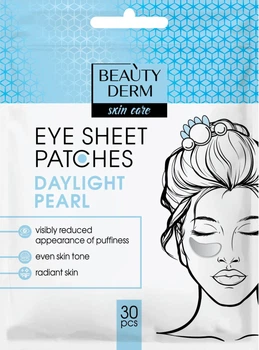 Тканевые патчи под глаза Beautyderm Eye Sheet Patches Daylight Pearl 30 шт (4820185226271)