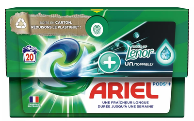 Капсули для прання Ariel All-in-1 Caps Touch of Lenor Unstoppables 20 шт (8001090785831)