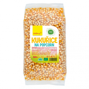 BIO Кукурудза (попкорн) 1000 г - Wolfberry