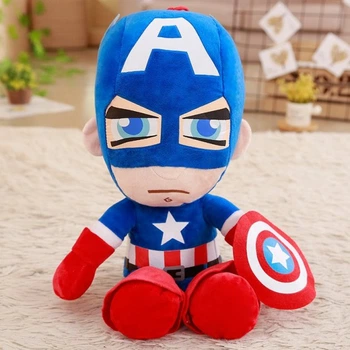 Игрушка Captain America мягкая игрушка, 28 см для детей (арт 9876)