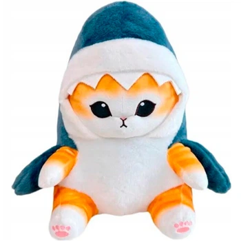 Игрушка Большой Кот Акула (25 см) кигуруми для детей (арт 13067)
