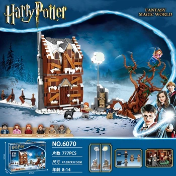 Игрушка Конструктор Гарри Поттер: Скрипучая Хижина и Гремучая Ива, 777 деталей для детей (арт 12770)