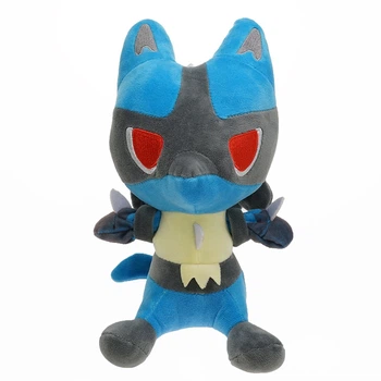 Игрушка Покемон Лукарио (Lucario) мягкая игрушка, 24 см для детей (арт 10191)