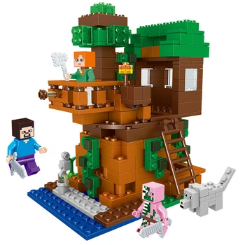 Игрушка Конструктор Дом Смотровая (250 дет) - My Wull (Minecraft) для детей (арт 11885)
