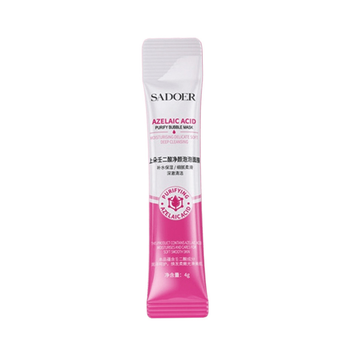 Очищающая пузырьковая маска для лица Sadoer Azelaic Acid Purifu Bubble Mask с азелаиновой кислотой 4г