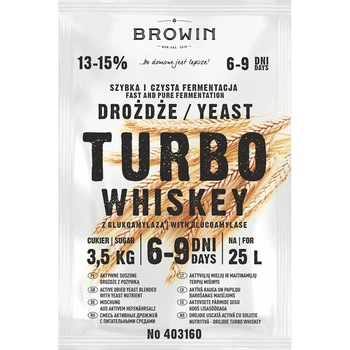 Спиртові дріжджі Browin для віскі Turbo 23 г