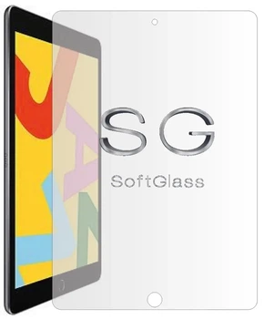 Мягкое стекло для Apple iPad 7 A2197 2019 на экран полиуретановое SoftGlass