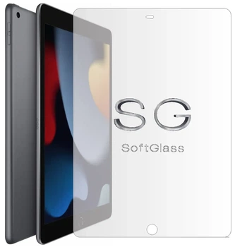 Мягкое стекло для Apple iPad 9 A2602 2021 на экран полиуретановое SoftGlass