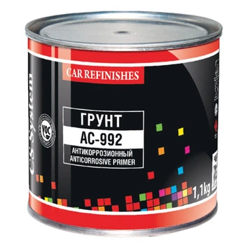 Грунт универсальный CS SYSTEM АС-992 матовый серый 1,1 кг