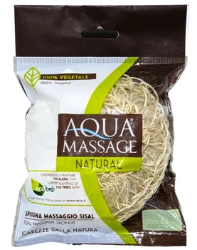 Мочалка для тіла Aqua Massage Spugna Sisal A/Cell 621 (8008990006219)