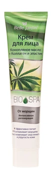 Крем от морщин регенерирующий Belle Jardin Bio Spa Масло конопли, Коллаген и Эластин, 125 мл ( 5907582908319 )
