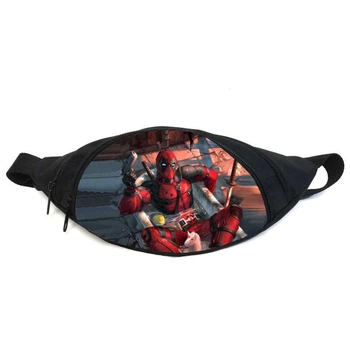 Сумка бананка Дедпул (GB - deadpool 03) Gear Bag чорна