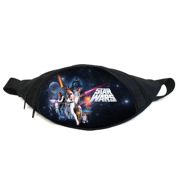 Поясная сумка бананка Звездные войны (GB- Star Wars 03) Gear Bag черная