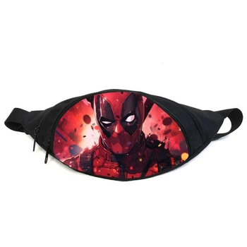 Сумка бананка Дедпул (GB - deadpool 013) Gear Bag чорна