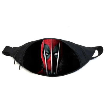 Сумка бананка Дедпул (GB - deadpool 012) Gear Bag чорна