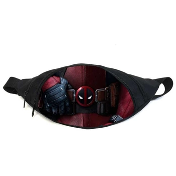 Сумка бананка Дедпул (GB - deadpool 018) Gear Bag чорна