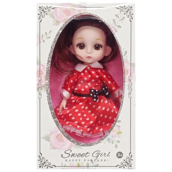 Дитяча лялька "Fashion Sweet Girl" 3396-144 (Червоний)