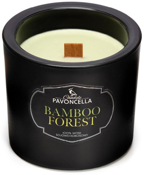 Świeczka sojowa Pavoncella Bamboo Forest Czarna 170 g (5905711530387)