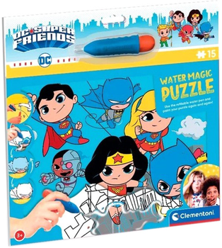 Puzzle Clementoni Super Friends Water Magic 15 elementów (8005125222438)