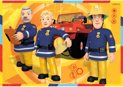 Puzzle Ravensburger Fireman Sam Premium Puzzle 2 w 1 24 elementy (4005556075843)