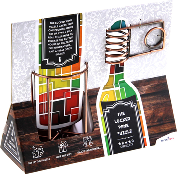 Łamigłówka Recent Toys The Locked Wine Puzzle 4/5 G3 (8717278851150)